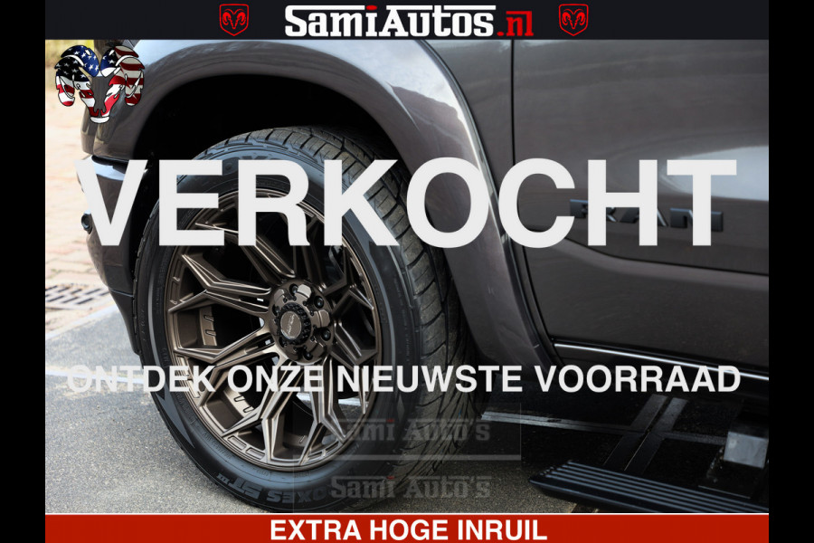 Dodge Ram 1500 Laramie Sport 5.7 V8 HEMI 402PK 4x4 | Panorama dak | 12' Scherm |Granite Crystal Metallic | Crew Cab | 5 Persoons | Dubbele Cabine | DC | VOORRAAD NR 2527 - 1273 |