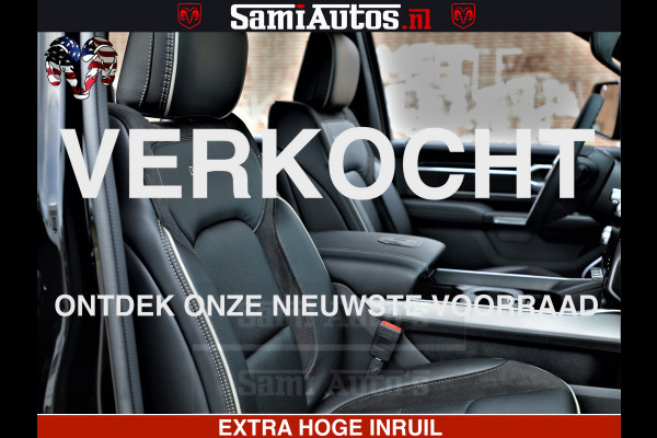 Dodge Ram 1500 LARAMIE SPORT | HEMI 5.7 V8 4x4 | LPG | Grootscherm 12" | LARAMIE PERFORMANCE | ZWART | CREWCAB 5'7 | GRIJSKENTEKEN | DUBBELE CABINE | 5 Persoons | VOORRAAD NR 2573 - 6545