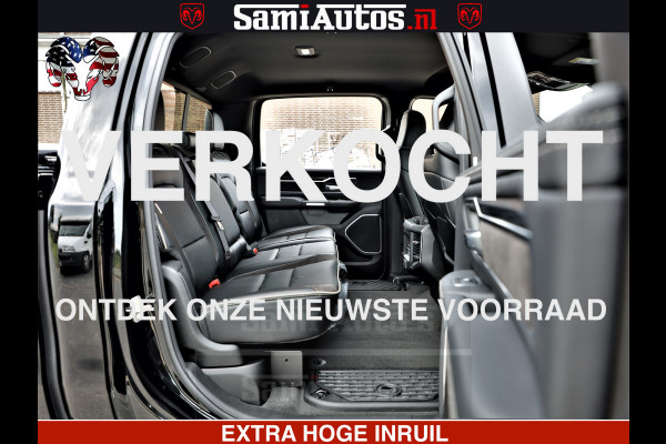Dodge Ram 1500 LARAMIE SPORT | HEMI 5.7 V8 4x4 | LPG | Grootscherm 12" | LARAMIE PERFORMANCE | ZWART | CREWCAB 5'7 | GRIJSKENTEKEN | DUBBELE CABINE | 5 Persoons | VOORRAAD NR 2573 - 6545