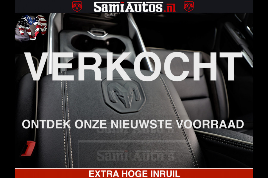 Dodge Ram 1500 LARAMIE SPORT | HEMI 5.7 V8 4x4 | LPG | Grootscherm 12" | LARAMIE PERFORMANCE | ZWART | CREWCAB 5'7 | GRIJSKENTEKEN | DUBBELE CABINE | 5 Persoons | VOORRAAD NR 2573 - 6545