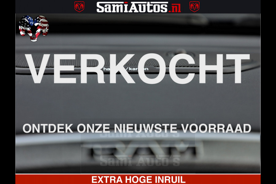 Dodge Ram 1500 LARAMIE SPORT | HEMI 5.7 V8 4x4 | LPG | Grootscherm 12" | LARAMIE PERFORMANCE | ZWART | CREWCAB 5'7 | GRIJSKENTEKEN | DUBBELE CABINE | 5 Persoons | VOORRAAD NR 2573 - 6545