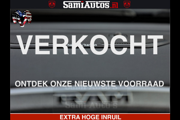 Dodge Ram 1500 LARAMIE SPORT | HEMI 5.7 V8 4x4 | LPG | Grootscherm 12" | LARAMIE PERFORMANCE | ZWART | CREWCAB 5'7 | GRIJSKENTEKEN | DUBBELE CABINE | 5 Persoons | VOORRAAD NR 2573 - 6545