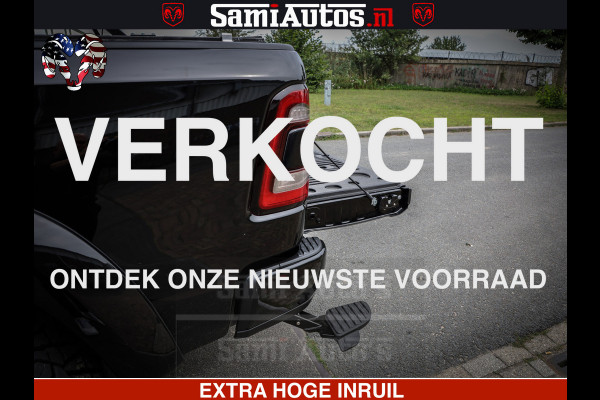 Dodge Ram 1500 LARAMIE SPORT | HEMI 5.7 V8 4x4 | LPG | Grootscherm 12" | LARAMIE PERFORMANCE | ZWART | CREWCAB 5'7 | GRIJSKENTEKEN | DUBBELE CABINE | 5 Persoons | VOORRAAD NR 2573 - 6545