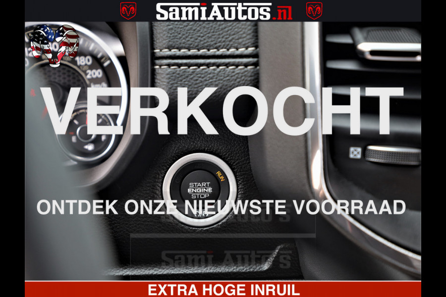 Dodge Ram 1500 LARAMIE SPORT | HEMI 5.7 V8 4x4 | LPG | Grootscherm 12" | LARAMIE PERFORMANCE | ZWART | CREWCAB 5'7 | GRIJSKENTEKEN | DUBBELE CABINE | 5 Persoons | VOORRAAD NR 2573 - 6545