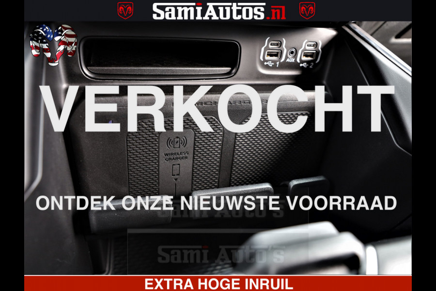Dodge Ram 1500 LARAMIE SPORT | HEMI 5.7 V8 4x4 | LPG | Grootscherm 12" | LARAMIE PERFORMANCE | ZWART | CREWCAB 5'7 | GRIJSKENTEKEN | DUBBELE CABINE | 5 Persoons | VOORRAAD NR 2573 - 6545