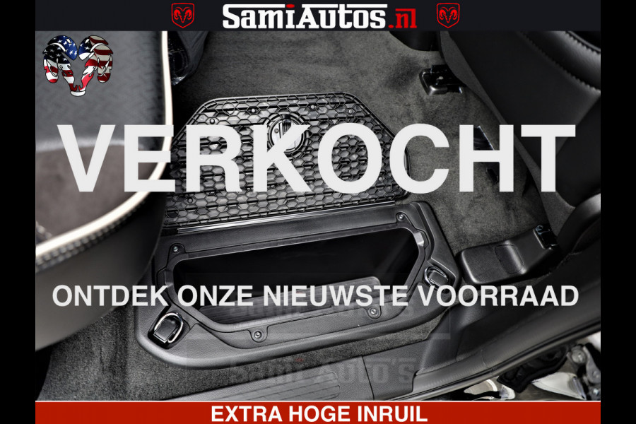Dodge Ram 1500 LARAMIE SPORT | HEMI 5.7 V8 4x4 | LPG | Grootscherm 12" | LARAMIE PERFORMANCE | ZWART | CREWCAB 5'7 | GRIJSKENTEKEN | DUBBELE CABINE | 5 Persoons | VOORRAAD NR 2573 - 6545