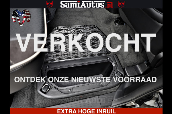 Dodge Ram 1500 LARAMIE SPORT | HEMI 5.7 V8 4x4 | LPG | Grootscherm 12" | LARAMIE PERFORMANCE | ZWART | CREWCAB 5'7 | GRIJSKENTEKEN | DUBBELE CABINE | 5 Persoons | VOORRAAD NR 2573 - 6545
