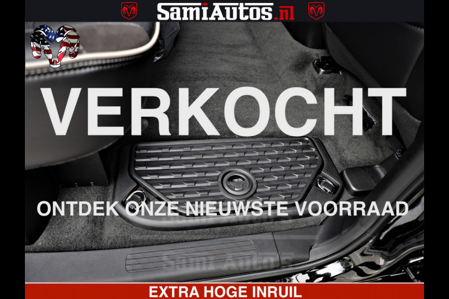 Dodge Ram 1500 LARAMIE SPORT | HEMI 5.7 V8 4x4 | LPG | Grootscherm 12" | LARAMIE PERFORMANCE | ZWART | CREWCAB 5'7 | GRIJSKENTEKEN | DUBBELE CABINE | 5 Persoons | VOORRAAD NR 2573 - 6545