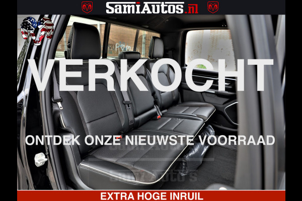 Dodge Ram 1500 LARAMIE SPORT | HEMI 5.7 V8 4x4 | LPG | Grootscherm 12" | LARAMIE PERFORMANCE | ZWART | CREWCAB 5'7 | GRIJSKENTEKEN | DUBBELE CABINE | 5 Persoons | VOORRAAD NR 2573 - 6545