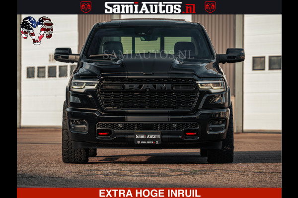 Dodge Ram Limited H.O 540PK 706Nm | Massage + Full Option | De Meest Luxe en Volle Pick-Up in zijn Klasse | Comfortabele Dubbele Cabine met Royale 5 Zitplaatsen | BPM vrij | Nu Leverbaar uit Voorraad | Voorraad Nr 2326 - 5169