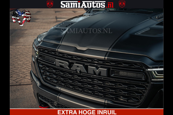 Dodge Ram Limited H.O 540PK 706Nm | Massage + Full Option | De Meest Luxe en Volle Pick-Up in zijn Klasse | Comfortabele Dubbele Cabine met Royale 5 Zitplaatsen | BPM vrij | Nu Leverbaar uit Voorraad | Voorraad Nr 2326 - 5169