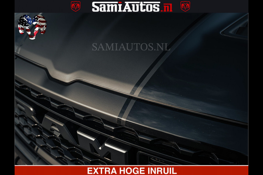 Dodge Ram Limited H.O 540PK 706Nm | Massage + Full Option | De Meest Luxe en Volle Pick-Up in zijn Klasse | Comfortabele Dubbele Cabine met Royale 5 Zitplaatsen | BPM vrij | Nu Leverbaar uit Voorraad | Voorraad Nr 2326 - 5169