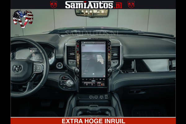 Dodge Ram Limited H.O 540PK 706Nm | Massage + Full Option | De Meest Luxe en Volle Pick-Up in zijn Klasse | Comfortabele Dubbele Cabine met Royale 5 Zitplaatsen | BPM vrij | Nu Leverbaar uit Voorraad | Voorraad Nr 2326 - 5169