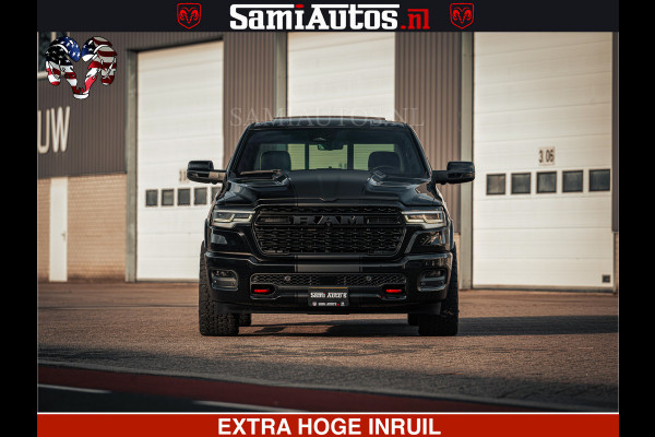 Dodge Ram Limited H.O 540PK 706Nm | Massage + Full Option | De Meest Luxe en Volle Pick-Up in zijn Klasse | Comfortabele Dubbele Cabine met Royale 5 Zitplaatsen | BPM vrij | Nu Leverbaar uit Voorraad | Voorraad Nr 2326 - 5169