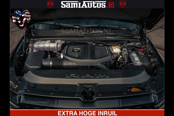 Dodge Ram Limited H.O 540PK 706Nm | Massage + Full Option | De Meest Luxe en Volle Pick-Up in zijn Klasse | Comfortabele Dubbele Cabine met Royale 5 Zitplaatsen | BPM vrij | Nu Leverbaar uit Voorraad | Voorraad Nr 2326 - 5169