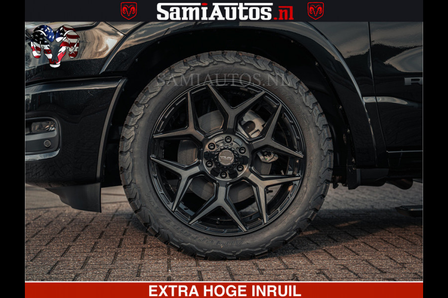 Dodge Ram Limited H.O 540PK 706Nm | Massage + Full Option | De Meest Luxe en Volle Pick-Up in zijn Klasse | Comfortabele Dubbele Cabine met Royale 5 Zitplaatsen | BPM vrij | Nu Leverbaar uit Voorraad | Voorraad Nr 2326 - 5169