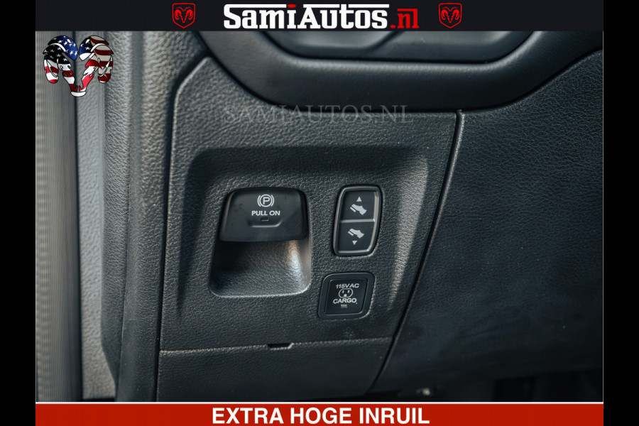 Dodge Ram Limited H.O 540PK 706Nm | Massage + Full Option | De Meest Luxe en Volle Pick-Up in zijn Klasse | Comfortabele Dubbele Cabine met Royale 5 Zitplaatsen | BPM vrij | Nu Leverbaar uit Voorraad | Voorraad Nr 2326 - 5169