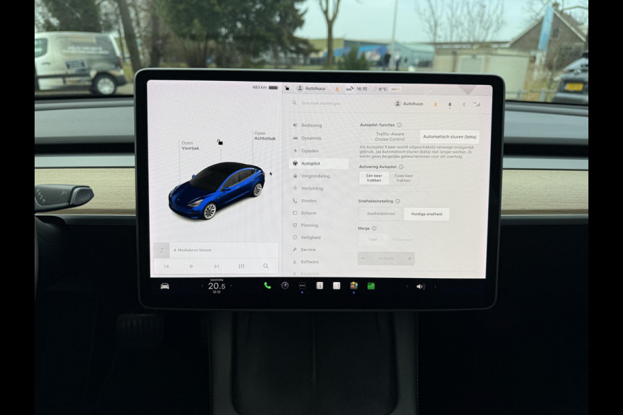 Tesla Model 3 Aut. Long Range Dual Motor AWD | SoH 86% | Trekhaak | Autopilot | Panorama | Leder | 19 Inch |