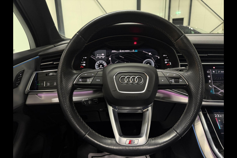 Audi Q7 55 TFSI e Quattro S Pano ACC Trekhaak 360° Cam B&O Memory Leder/Alcantara