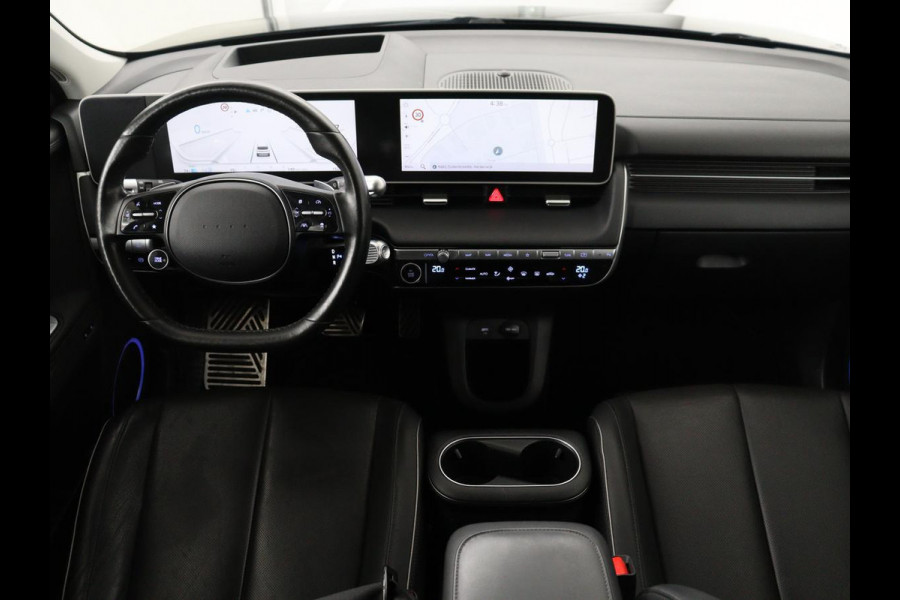 Hyundai IONIQ 5 Lounge 73kWh | SOH 96% | Stoelventilatie | Warmtepomp | Leder | Head-Up | 360 Camera | Adaptive cruise | Achterbankverwarming | Carplay | Vehicle-to-load | Memory | Keyless