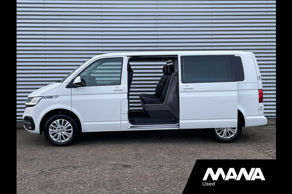 Volkswagen Transporter 2.0TDI 150PK L2H1 DC Bulli Automaat Leer LED Navi Carplay Trekhaak