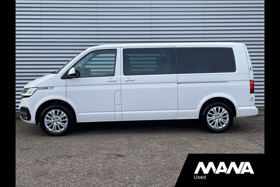 Volkswagen Transporter 2.0TDI 150PK L2H1 DC Bulli Automaat Leer LED Navi Carplay Trekhaak