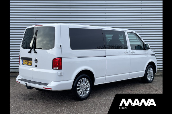Volkswagen Transporter 2.0TDI 150PK L2H1 DC Bulli Automaat Leer LED Navi Carplay Trekhaak