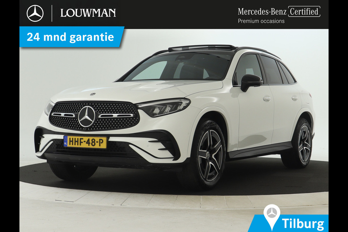 Mercedes-Benz GLC 300 e 4MATIC AMG Plug-In Hybride | AMG Line | Night Pakket | Panoramadak | Trekhaak | Inclusief 24 maanden MB Certified garantie voor Europa.