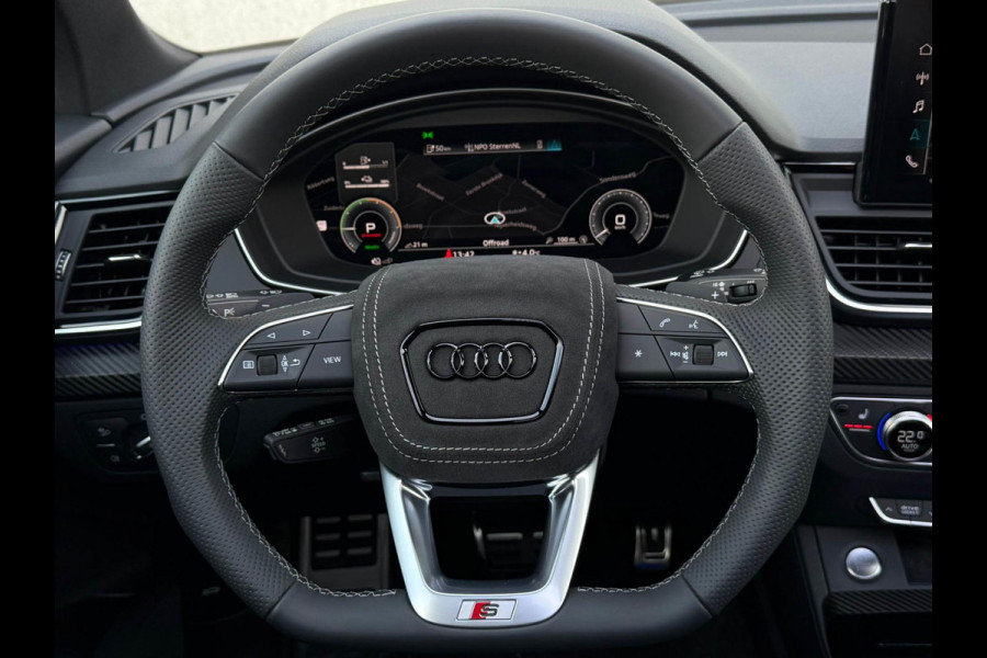 Audi Q5 50TFSI e 299PK Quattro Competition S Edition S-Line 1é Eig! Audi Exclusive|Pano|Luchtvering|S-Kuipstoelen|HD Matrix|Carbon