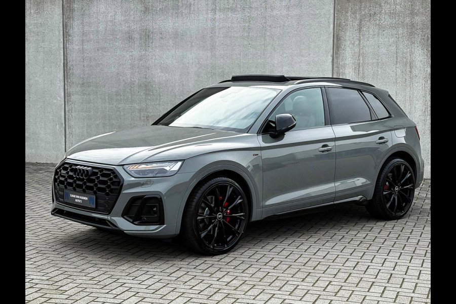 Audi Q5 50TFSI e 299PK Quattro Competition S Edition S-Line 1é Eig! Audi Exclusive|Pano|Luchtvering|S-Kuipstoelen|HD Matrix|Carbon