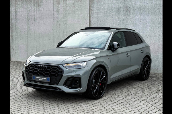 Audi Q5 50TFSI e 299PK Quattro Competition S Edition S-Line 1é Eig! Audi Exclusive|Pano|Luchtvering|S-Kuipstoelen|HD Matrix|Carbon