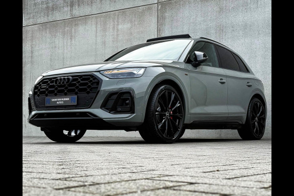 Audi Q5 50TFSI e 299PK Quattro Competition S Edition S-Line 1é Eig! Audi Exclusive|Pano|Luchtvering|S-Kuipstoelen|HD Matrix|Carbon