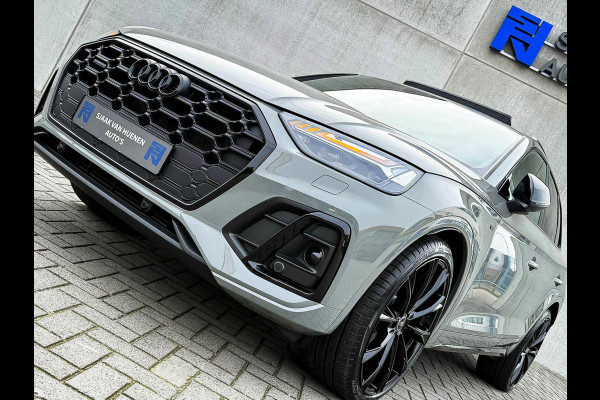 Audi Q5 50TFSI e 299PK Quattro Competition S Edition S-Line 1é Eig! Audi Exclusive|Pano|Luchtvering|S-Kuipstoelen|HD Matrix|Carbon