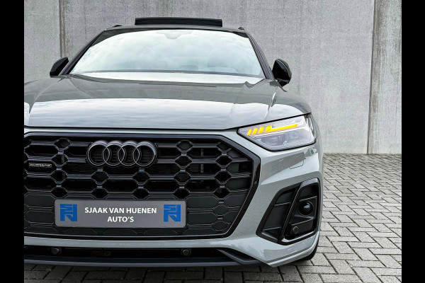 Audi Q5 50TFSI e 299PK Quattro Competition S Edition S-Line 1é Eig! Audi Exclusive|Pano|Luchtvering|S-Kuipstoelen|HD Matrix|Carbon