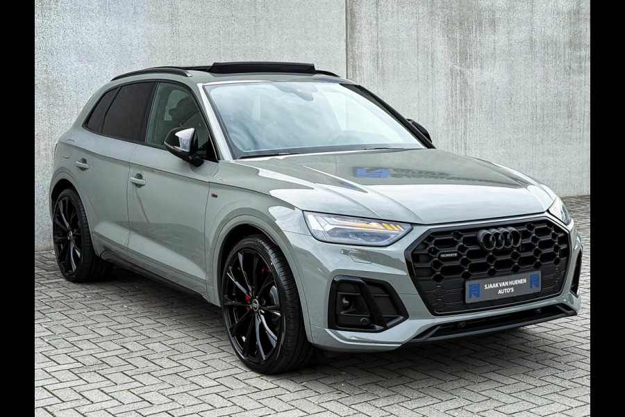 Audi Q5 50TFSI e 299PK Quattro Competition S Edition S-Line 1é Eig! Audi Exclusive|Pano|Luchtvering|S-Kuipstoelen|HD Matrix|Carbon