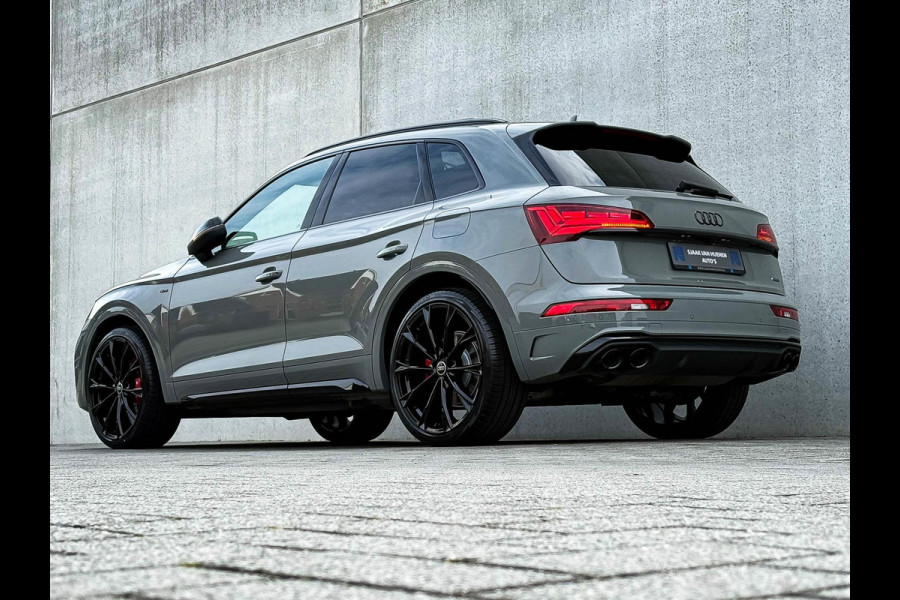 Audi Q5 50TFSI e 299PK Quattro Competition S Edition S-Line 1é Eig! Audi Exclusive|Pano|Luchtvering|S-Kuipstoelen|HD Matrix|Carbon