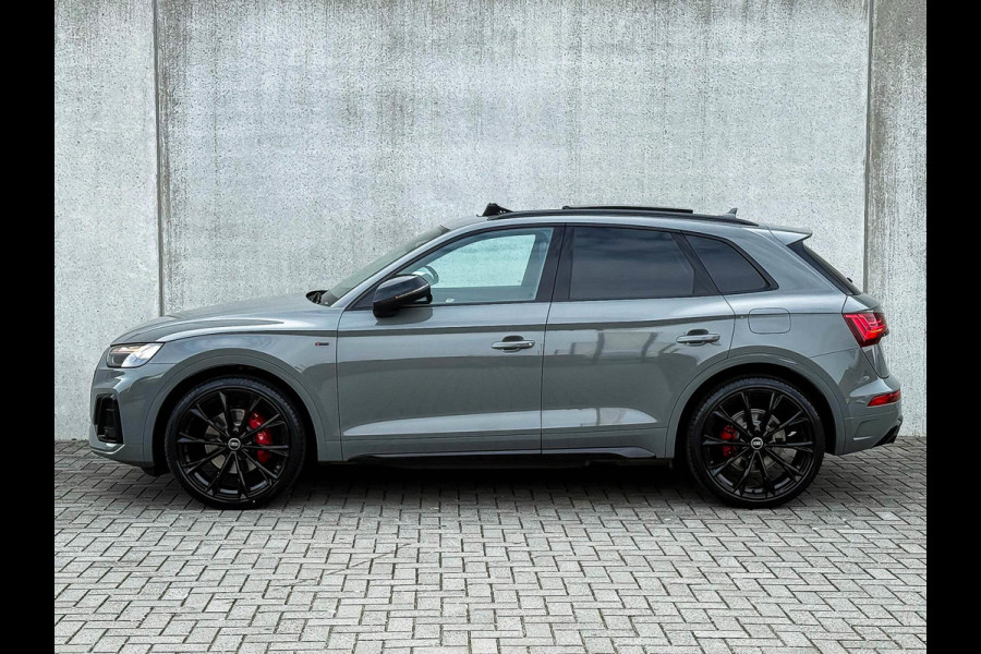Audi Q5 50TFSI e 299PK Quattro Competition S Edition S-Line 1é Eig! Audi Exclusive|Pano|Luchtvering|S-Kuipstoelen|HD Matrix|Carbon
