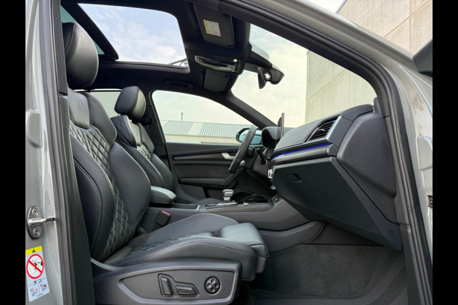 Audi Q5 50TFSI e 299PK Quattro Competition S Edition S-Line 1é Eig! Audi Exclusive|Pano|Luchtvering|S-Kuipstoelen|HD Matrix|Carbon