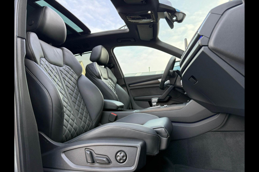 Audi Q5 50TFSI e 299PK Quattro Competition S Edition S-Line 1é Eig! Audi Exclusive|Pano|Luchtvering|S-Kuipstoelen|HD Matrix|Carbon