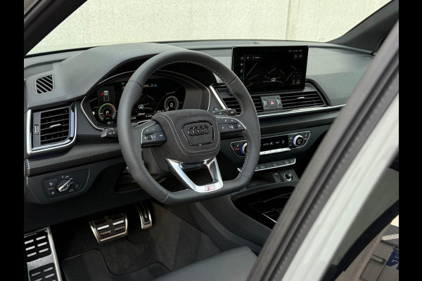 Audi Q5 50TFSI e 299PK Quattro Competition S Edition S-Line 1é Eig! Audi Exclusive|Pano|Luchtvering|S-Kuipstoelen|HD Matrix|Carbon