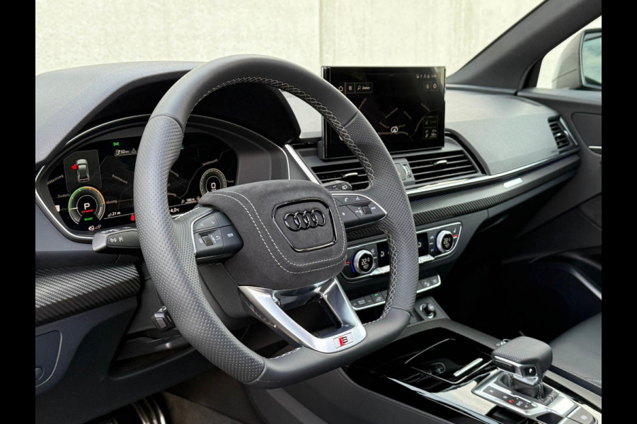 Audi Q5 50TFSI e 299PK Quattro Competition S Edition S-Line 1é Eig! Audi Exclusive|Pano|Luchtvering|S-Kuipstoelen|HD Matrix|Carbon