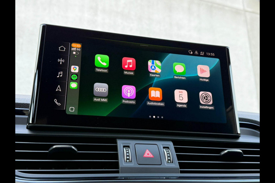 Audi Q5 50TFSI e 299PK Quattro Competition S Edition S-Line 1é Eig! Audi Exclusive|Pano|Luchtvering|S-Kuipstoelen|HD Matrix|Carbon