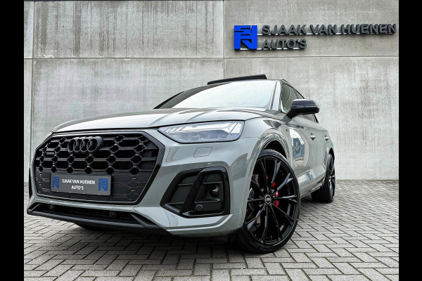 Audi Q5 50TFSI e 299PK Quattro Competition S Edition S-Line 1é Eig! Audi Exclusive|Pano|Luchtvering|S-Kuipstoelen|HD Matrix|Carbon