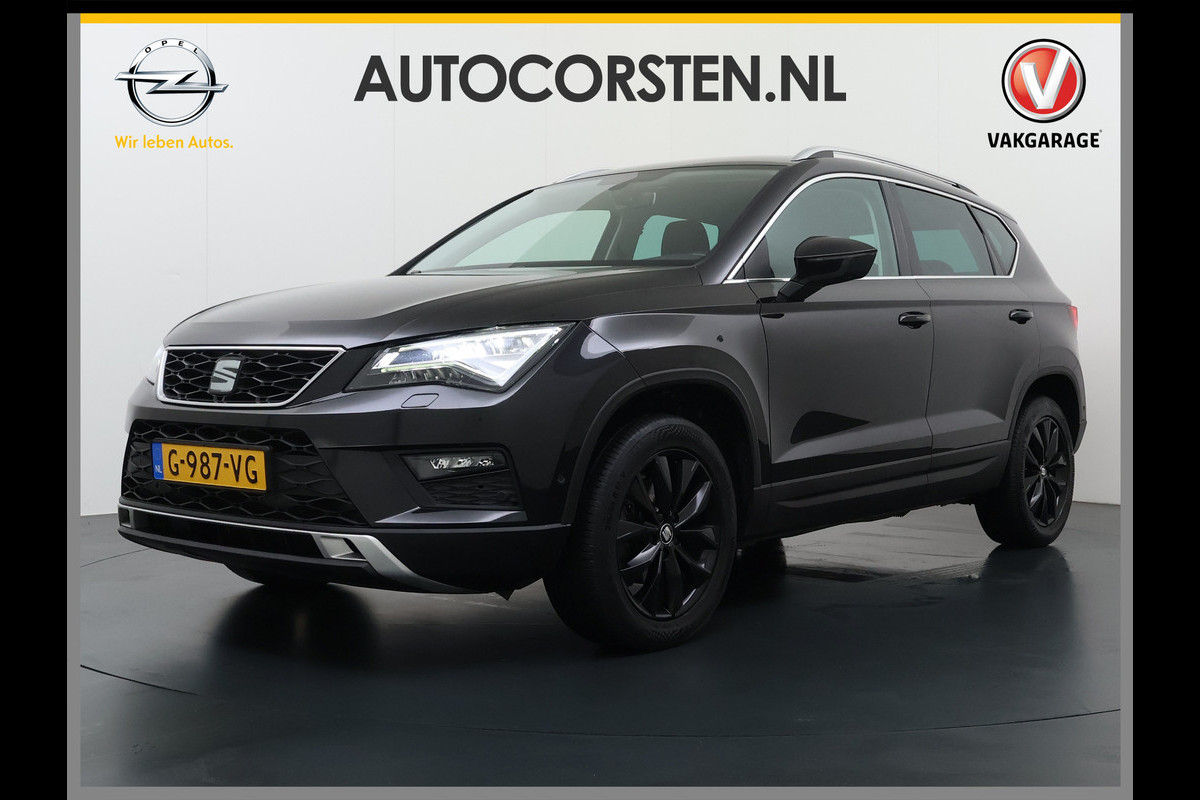 Seat Ateca 1.5TSI 150PK Automaat Trekhaak Navi Ecc Stoelverwarming Apple Carplay/Android Auto Cruise Control Pdc Style Business Intense Elek.Achterklep Lmv 17" Led Regen-/Lichtsensor Full Link DAB+ Bluetooth DSG 1.600KG Trekgewicht