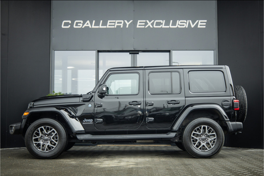 Jeep Wrangler Unlimited 4xe 380 Sahara - Camera | Stoel & Stuurverwarming | ACC | Leder