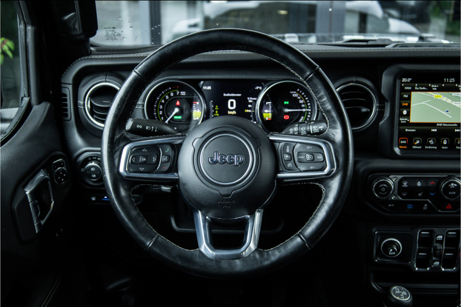Jeep Wrangler Unlimited 4xe 380 Sahara - Camera | Stoel & Stuurverwarming | ACC | Leder