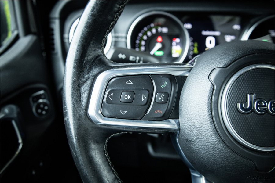 Jeep Wrangler Unlimited 4xe 380 Sahara - Camera | Stoel & Stuurverwarming | ACC | Leder