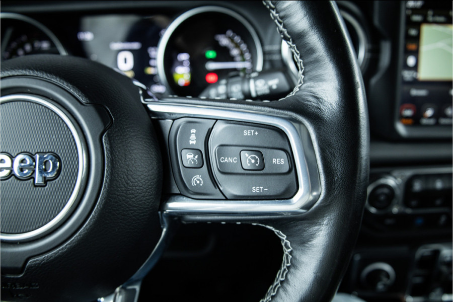 Jeep Wrangler Unlimited 4xe 380 Sahara - Camera | Stoel & Stuurverwarming | ACC | Leder
