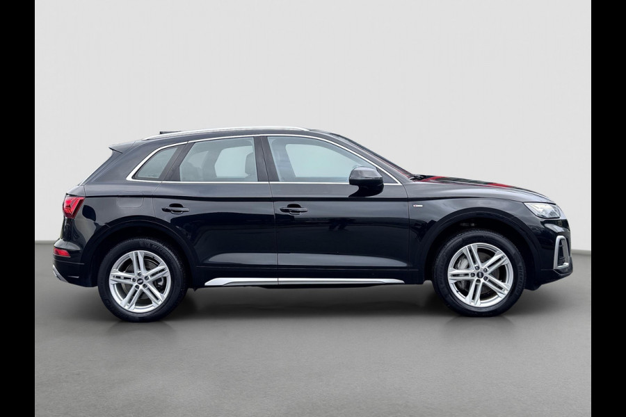 Audi Q5 50 TFSI e S-line | Trekhaak | Carplay | ACC | Stoelverwarming | Elektr. achterklep | DAB+ | LED