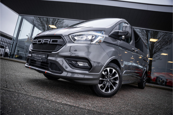 Ford Transit Custom 320 2.0 TDCI 185pk Aut. L2H1 Sport ** Dubbel Cabine ** Leer ** Trekhaak